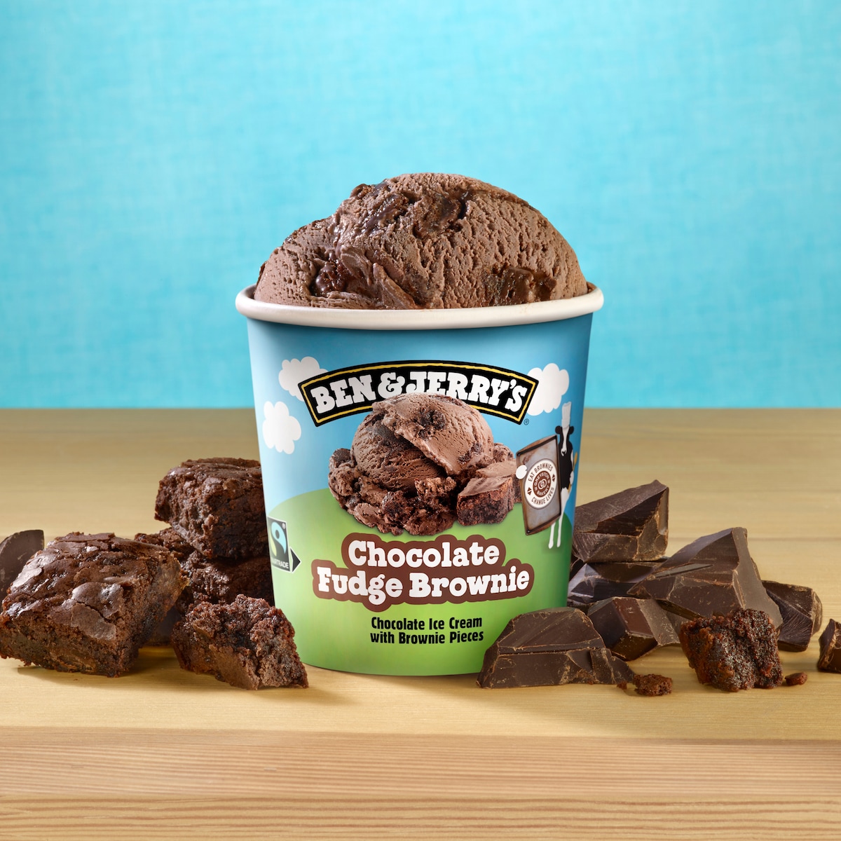 Chocolate Fudge Brownie Gelato -  Tub 2 / 4